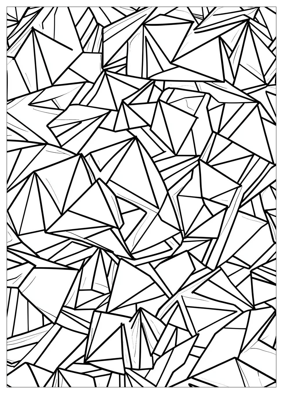 Free Printable Triangle Coloring Pages 20 Triangle Coloring Pages-20