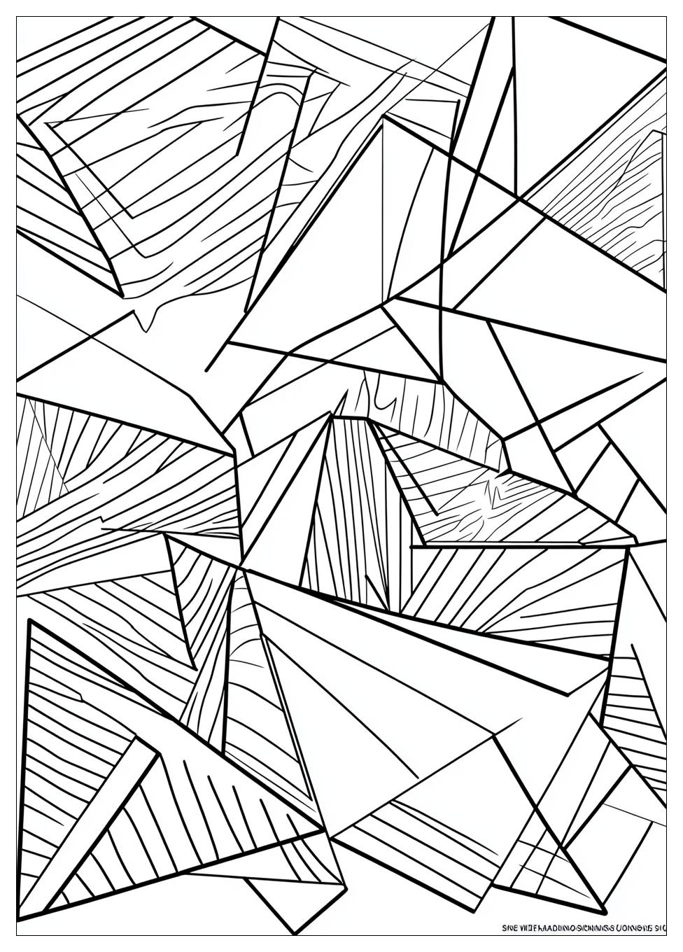 Free Printable Triangle Coloring Pages 9 Triangle Coloring Pages-9