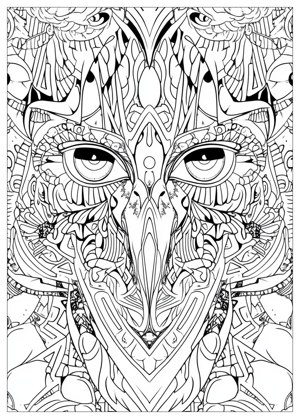 Trippy Coloring Pages-15