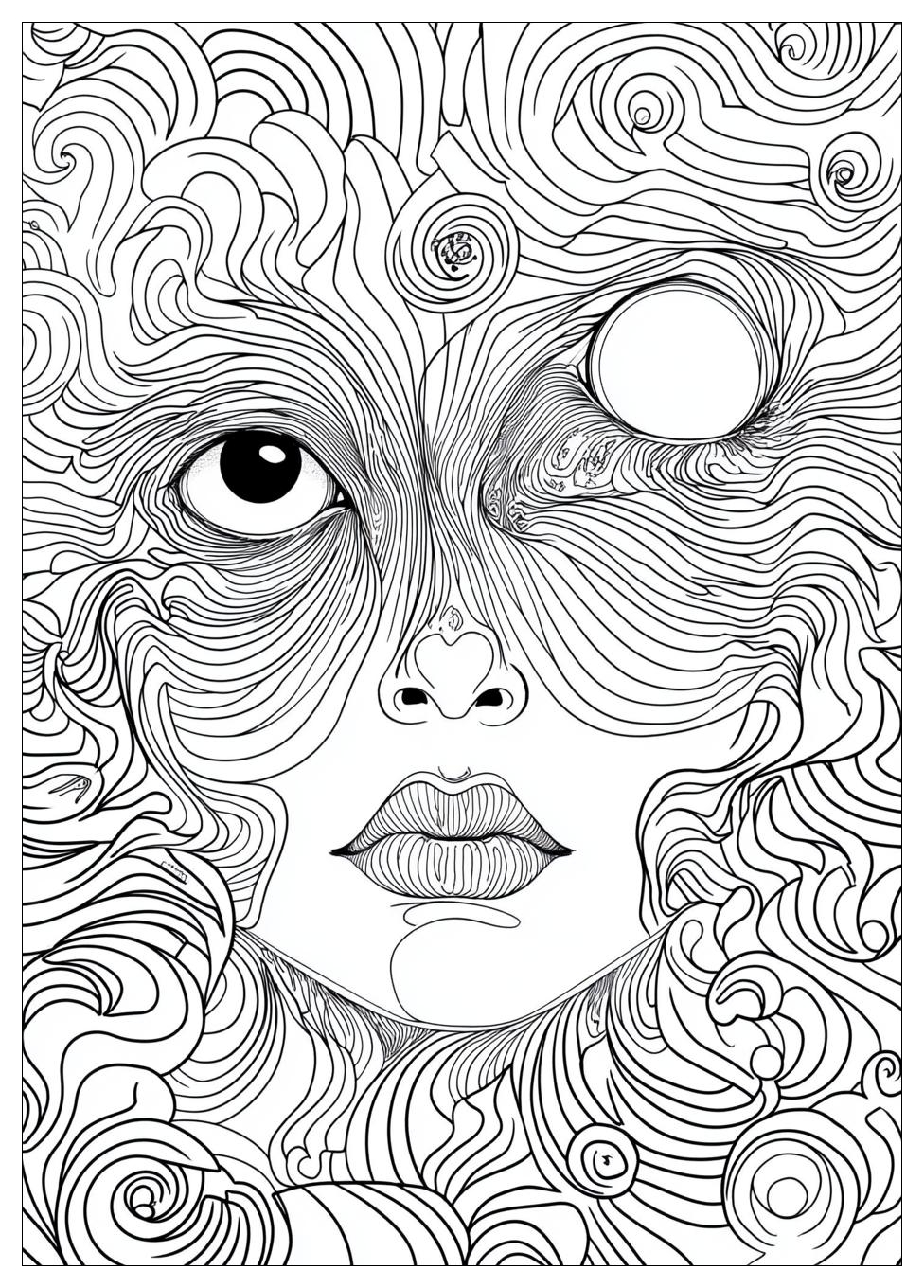 Trippy Coloring Pages-18