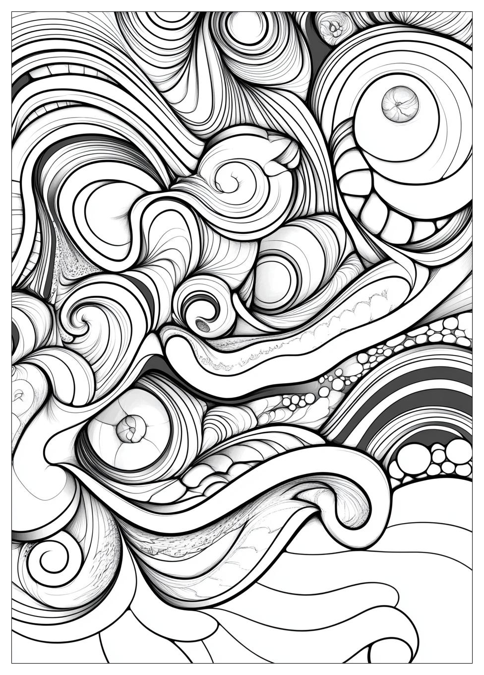 Trippy Coloring Pages-4