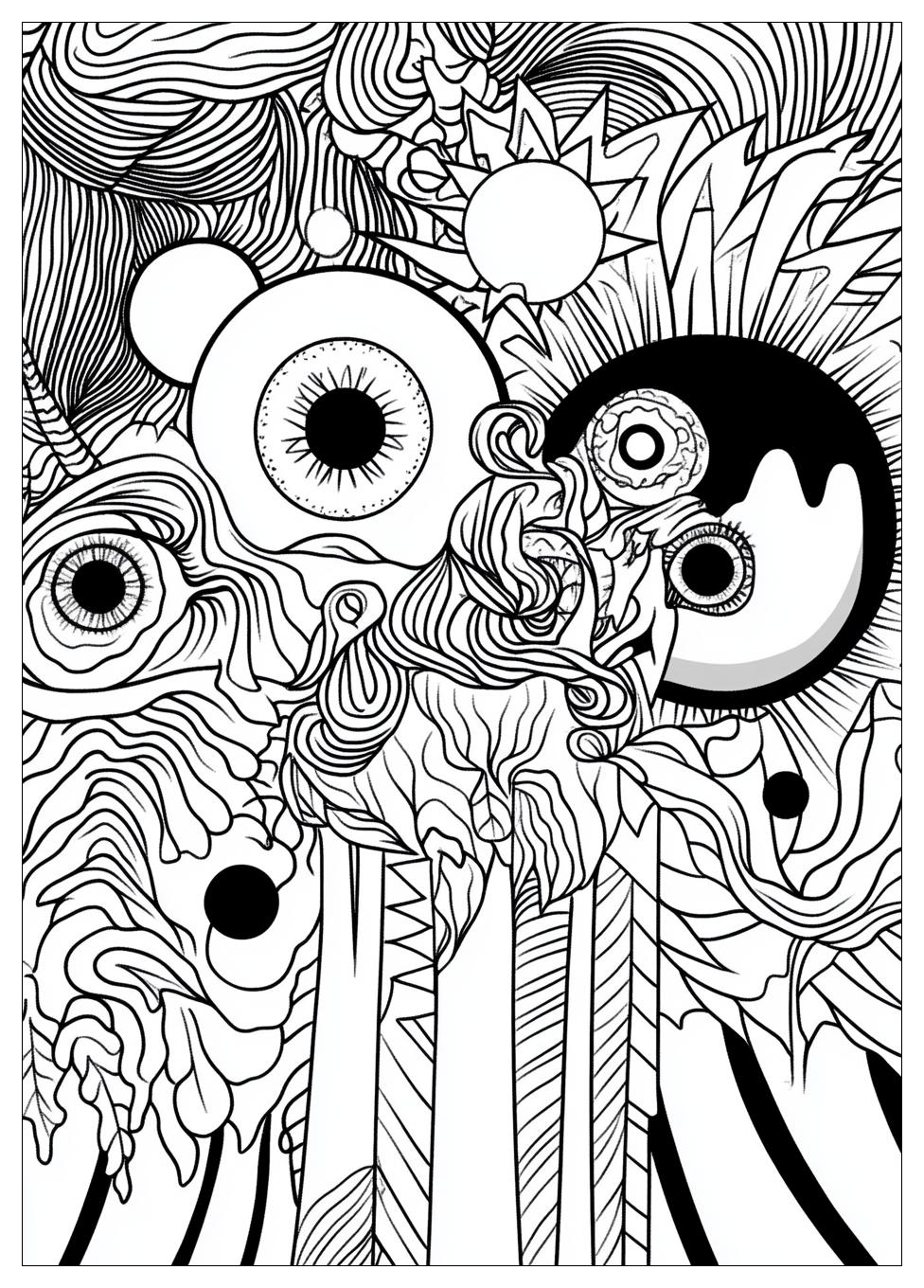 Trippy Coloring Pages-5