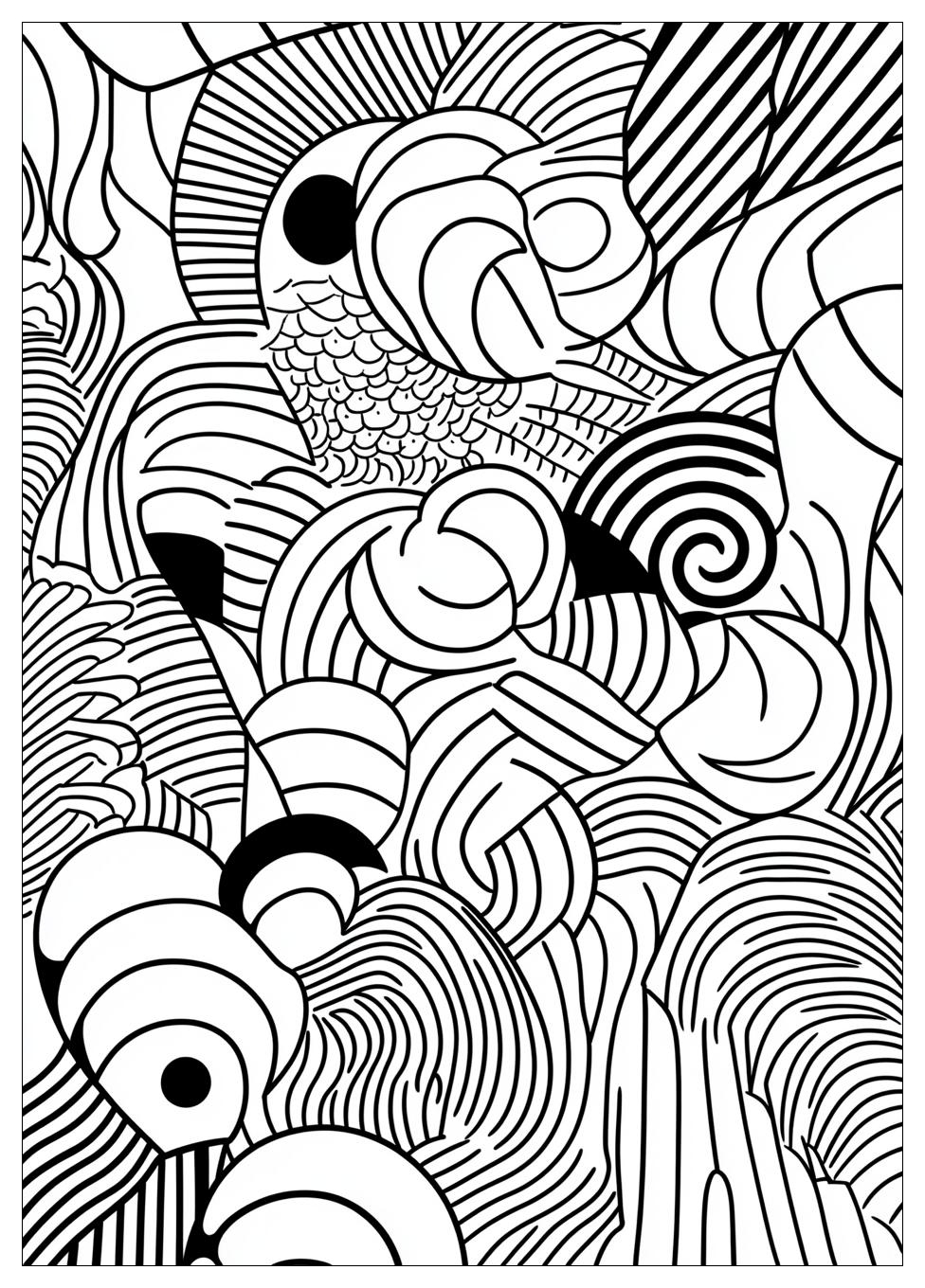 Trippy Coloring Pages-6