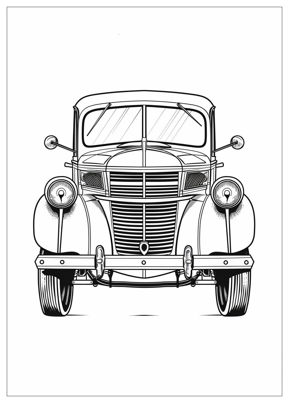 Truck coloring pages-12