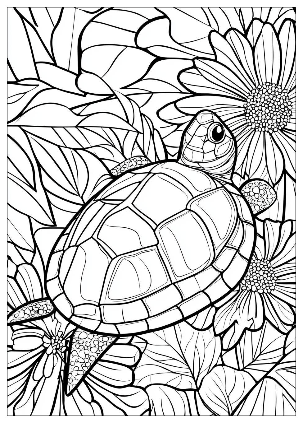 Turtle Coloring Pages-1
