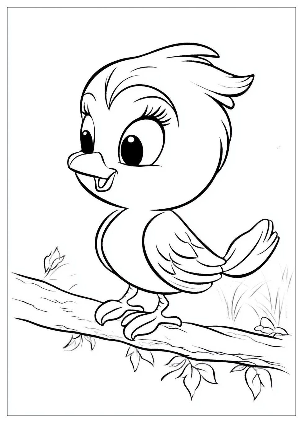 Free Printable Tweety Bird Coloring Pages 1 Tweety Bird Coloring Pages-1