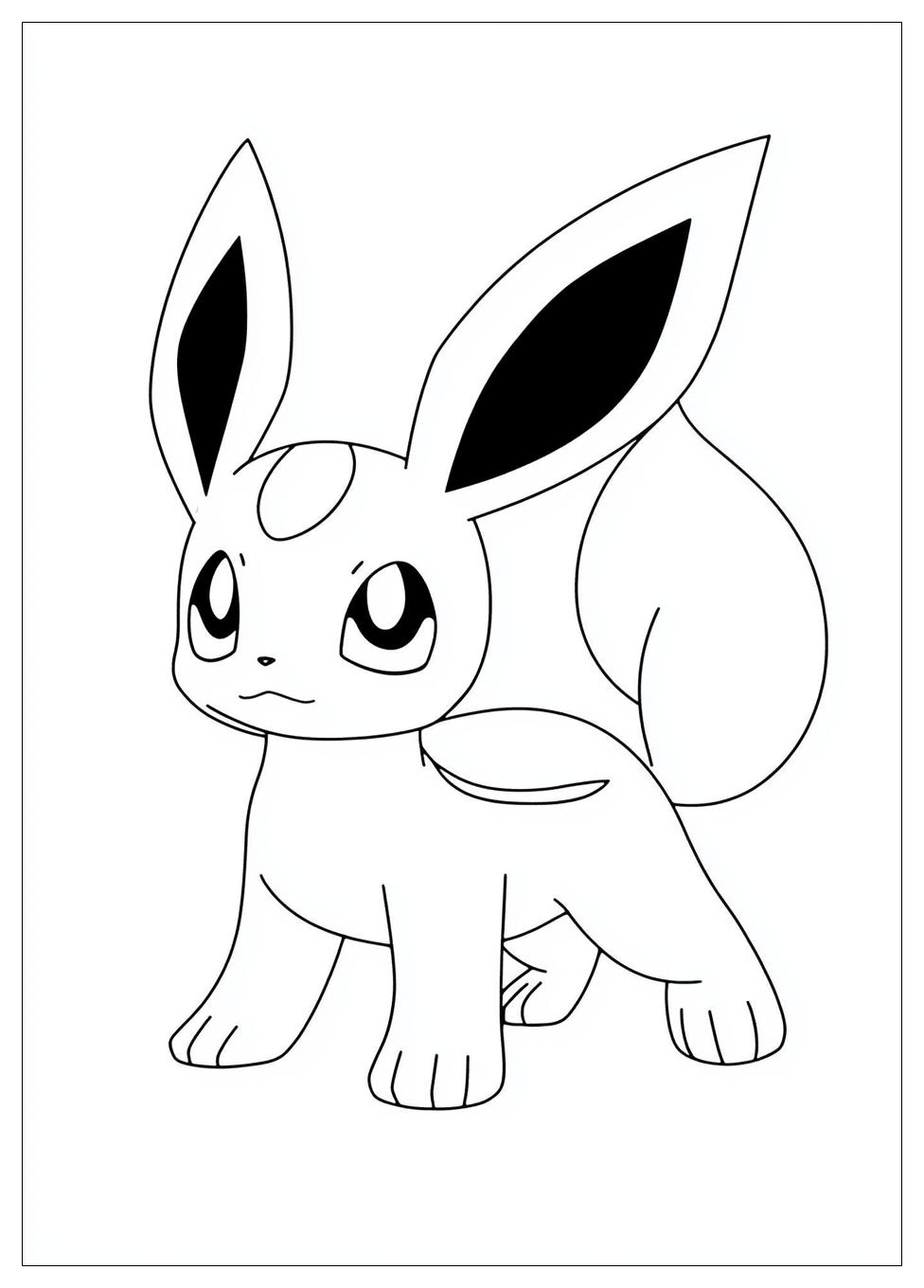Umbreon Coloring Pages-10