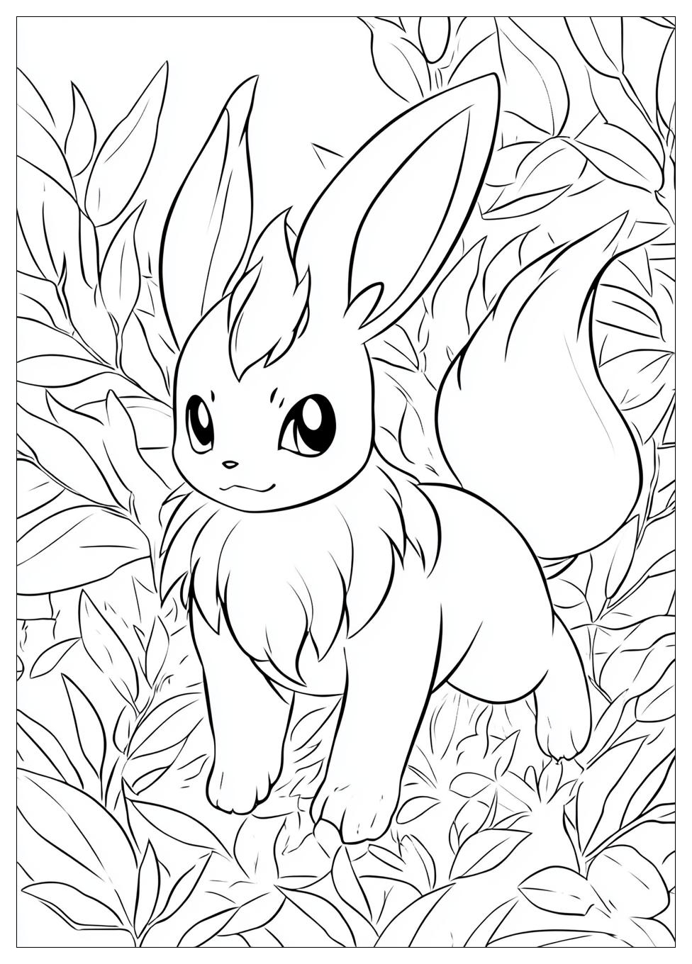 Umbreon Coloring Pages-11