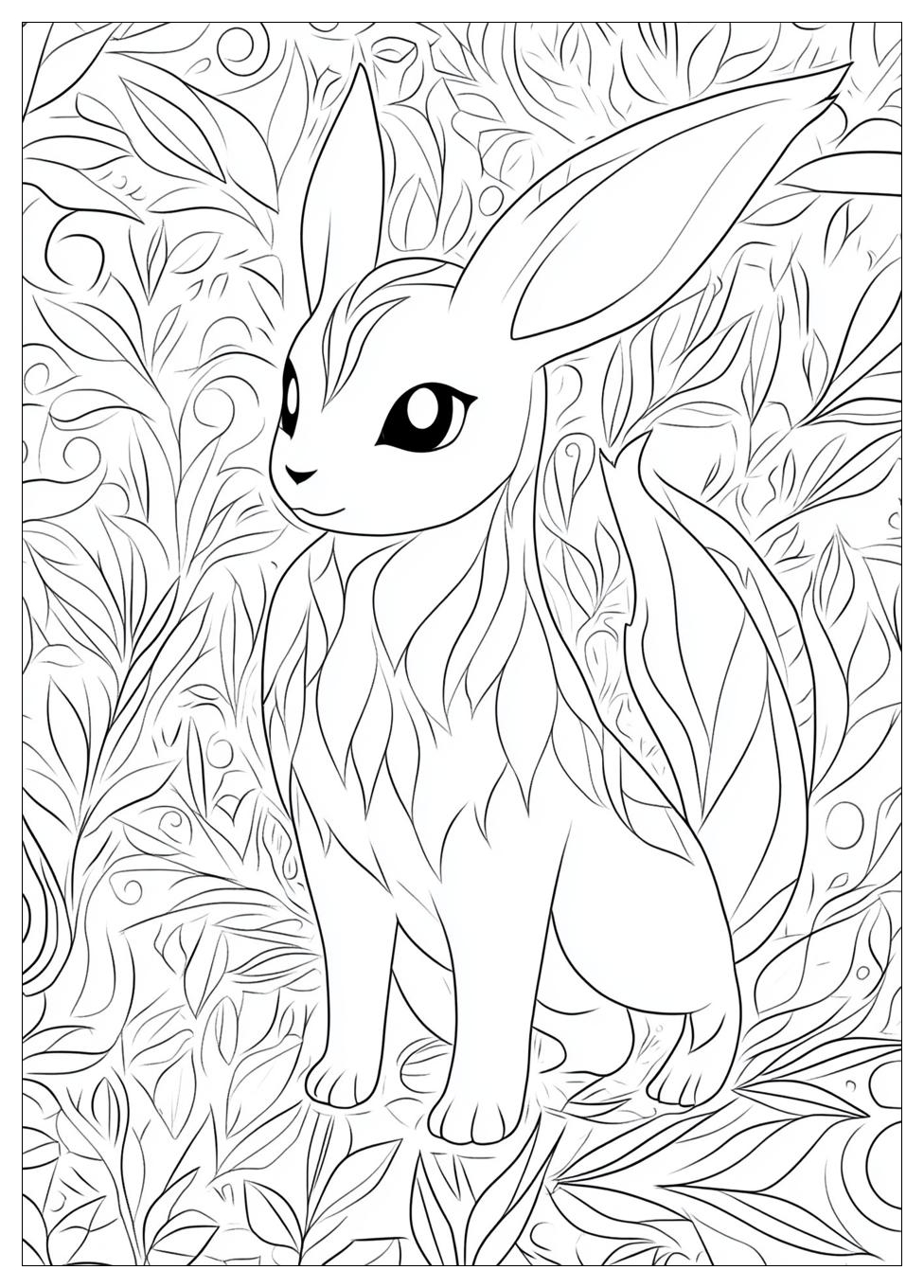 Umbreon Coloring Pages-15