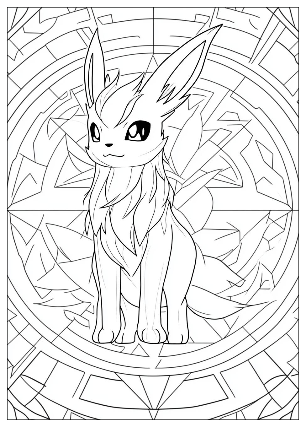 Umbreon Coloring Pages-17