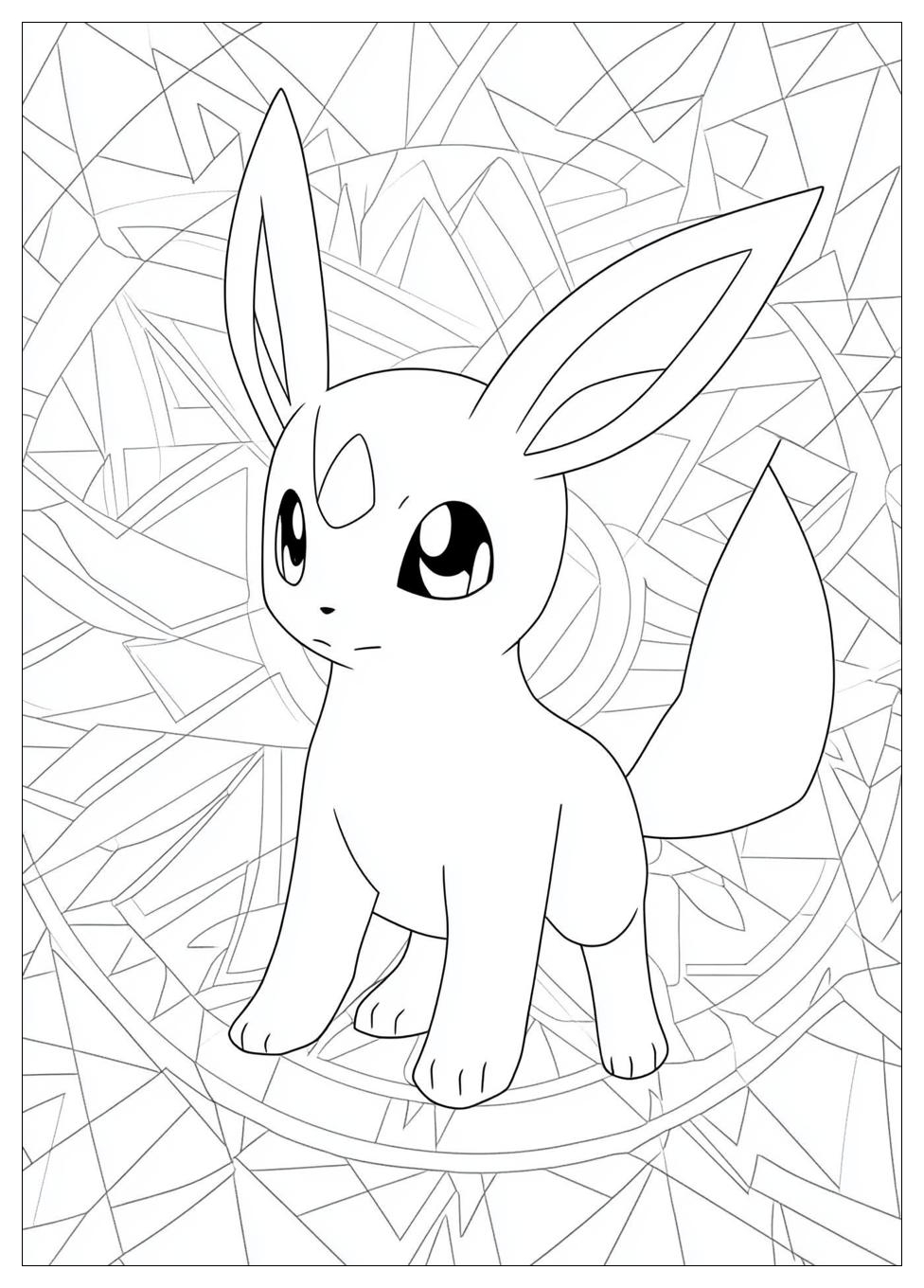 Umbreon Coloring Pages-6