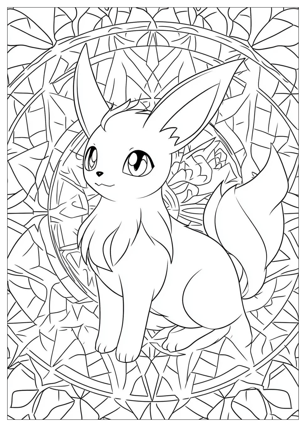Umbreon Coloring Pages-7