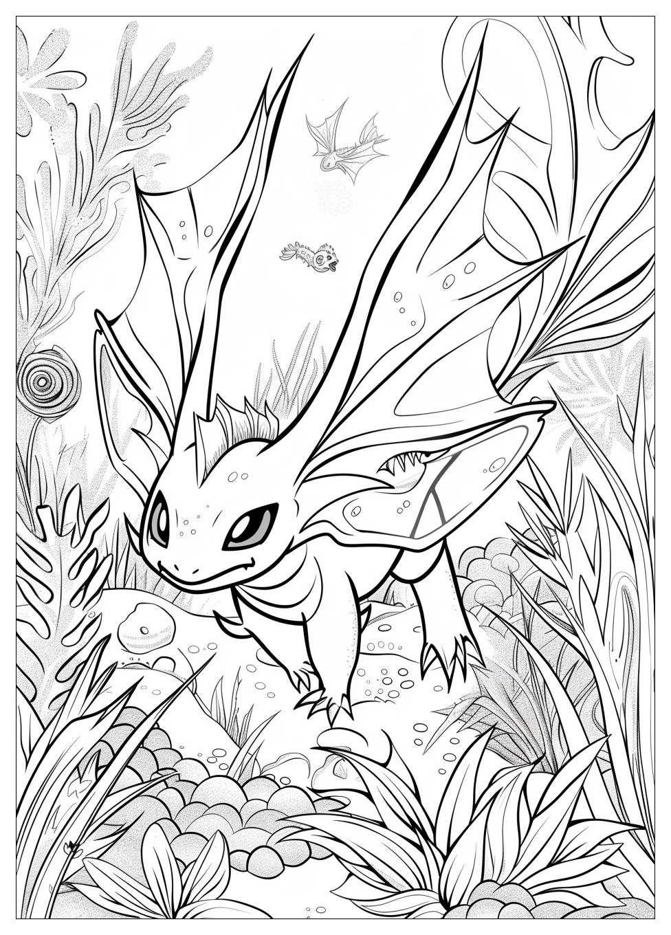 Vaporeon Coloring Pages-10