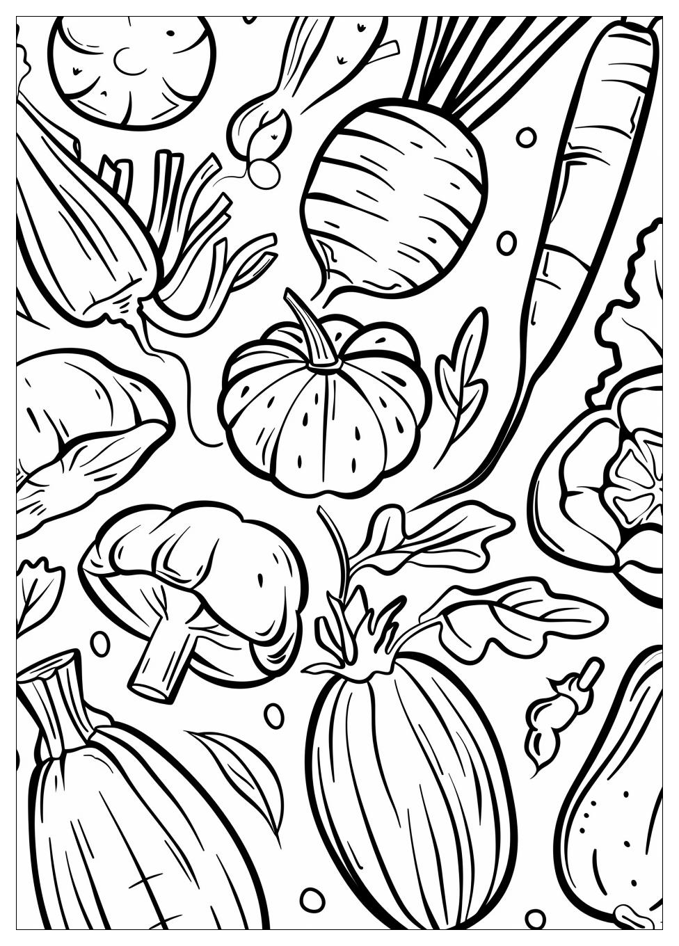 Vegetable Coloring Pages-9