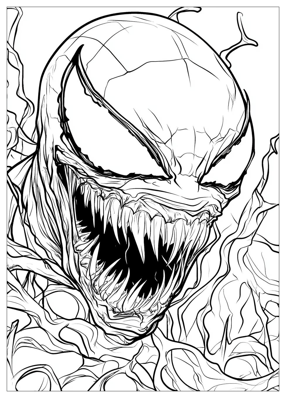 Venom Coloring Pages-12