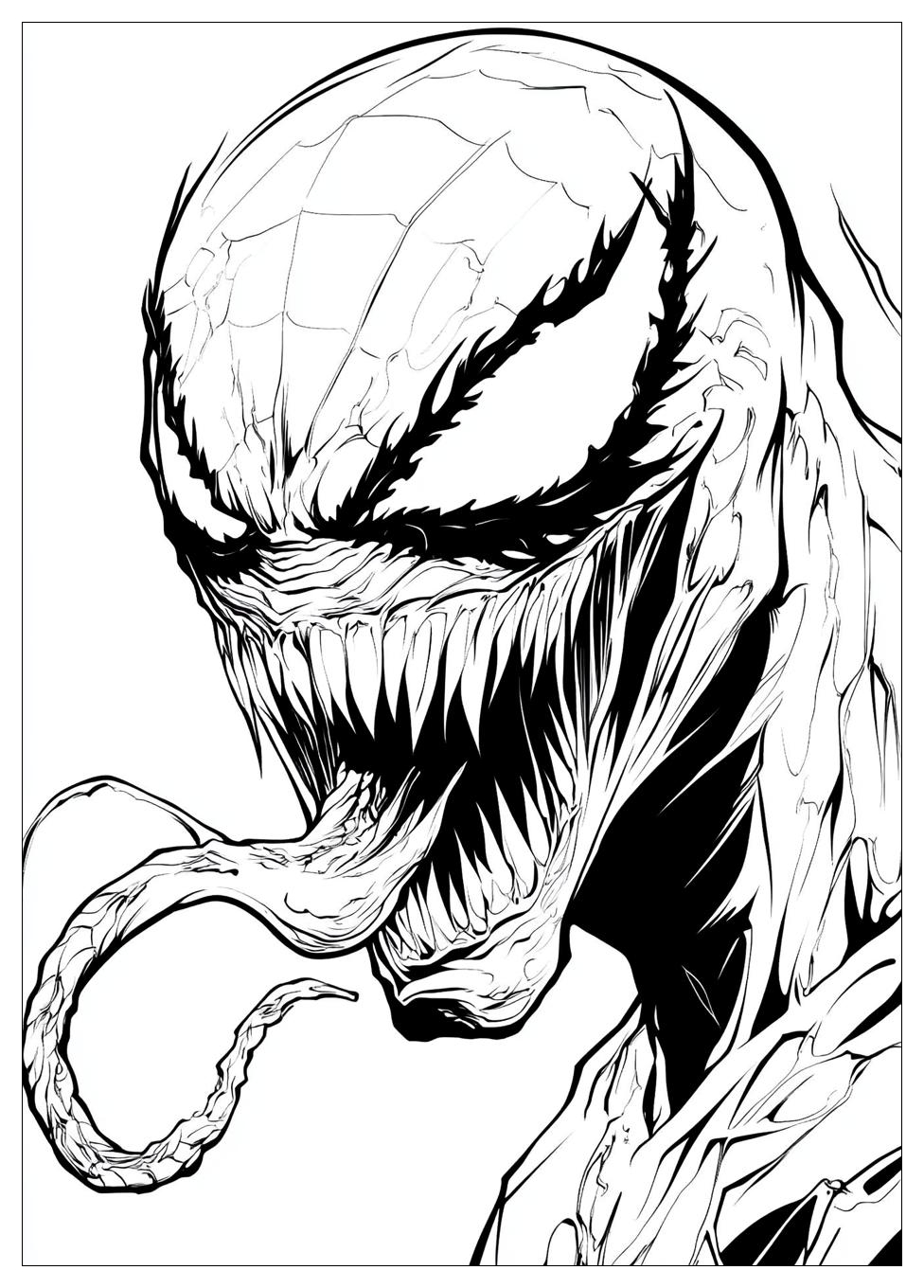Venom Coloring Pages-14