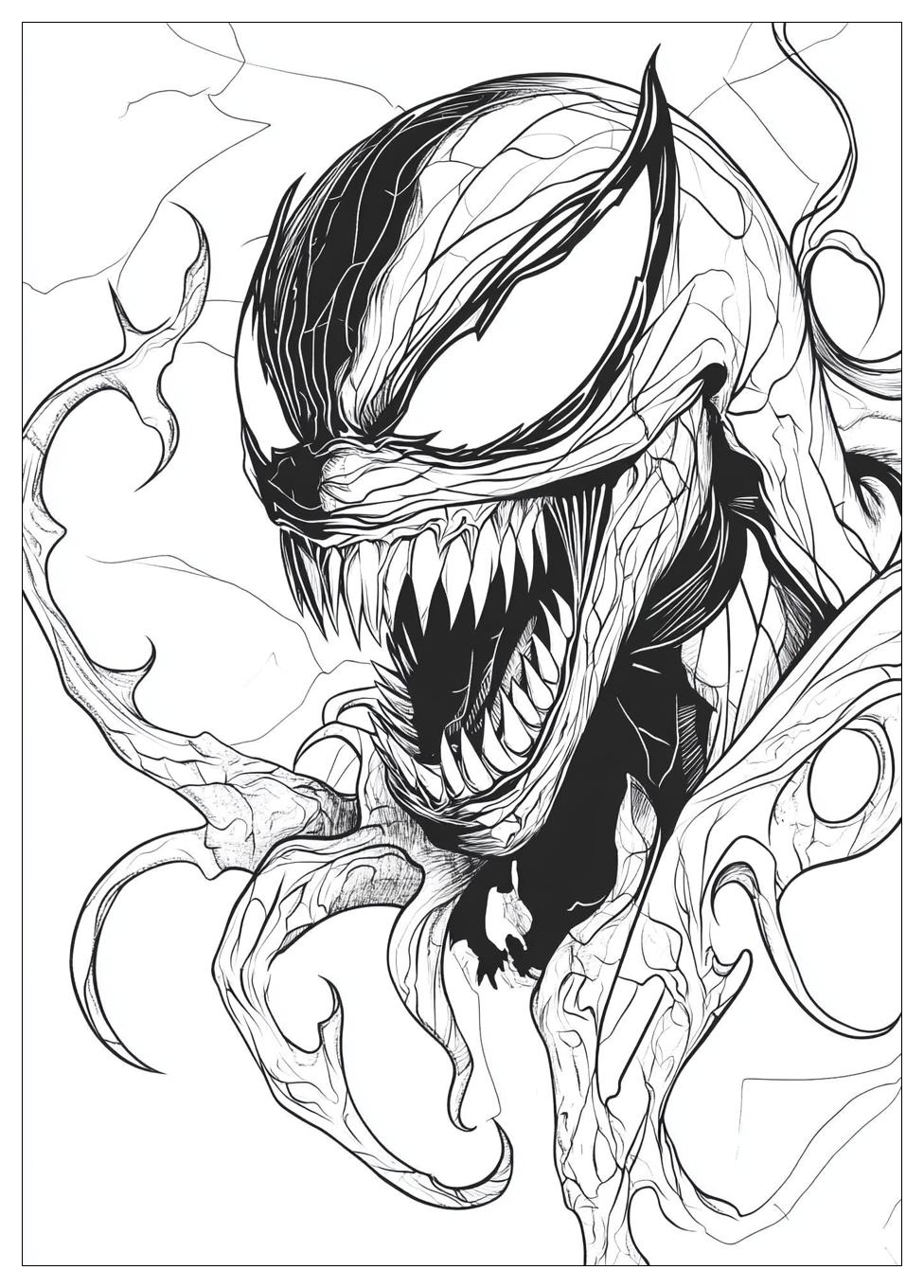 Venom Coloring Pages-15