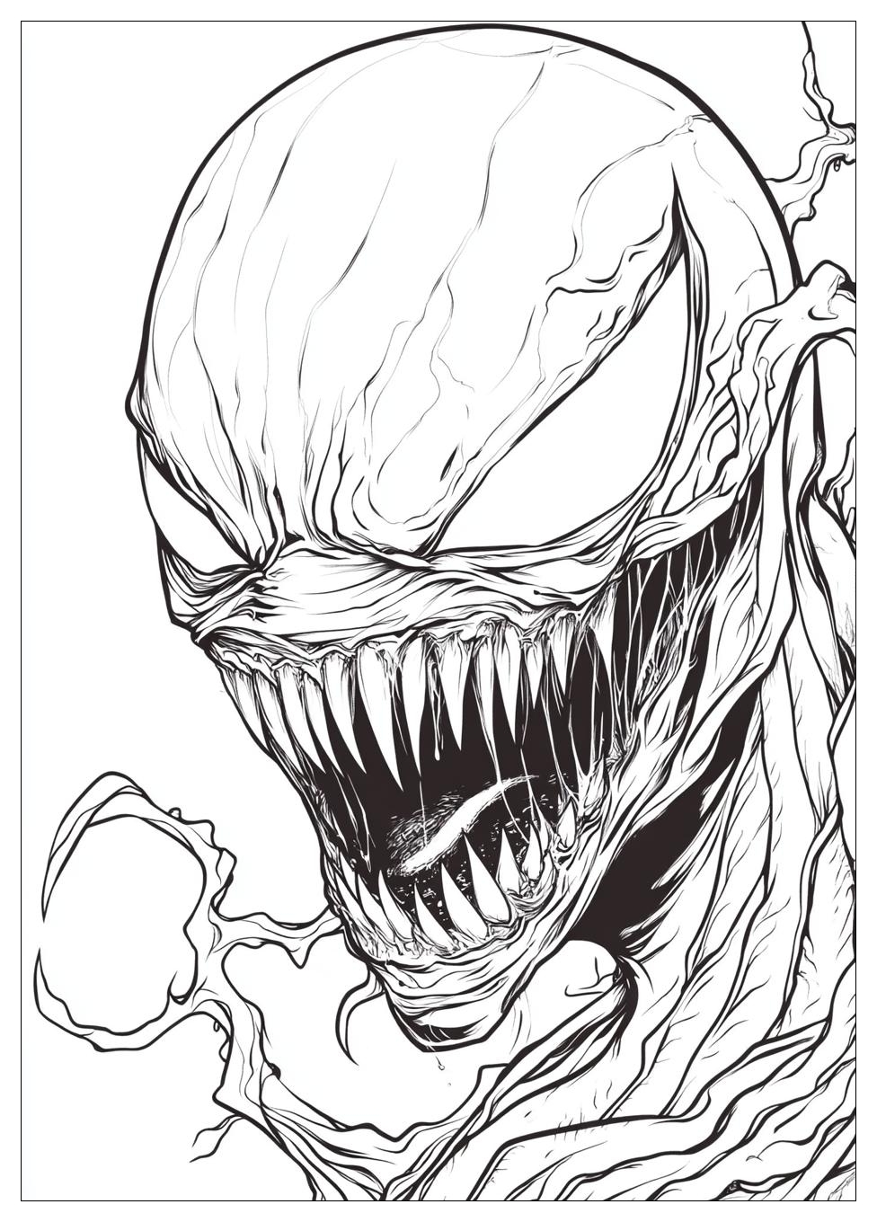 Venom Coloring Pages-17
