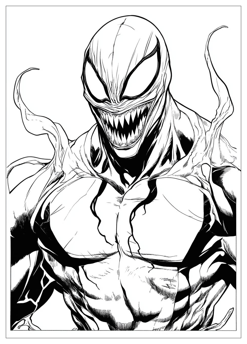 Venom Coloring Pages-2