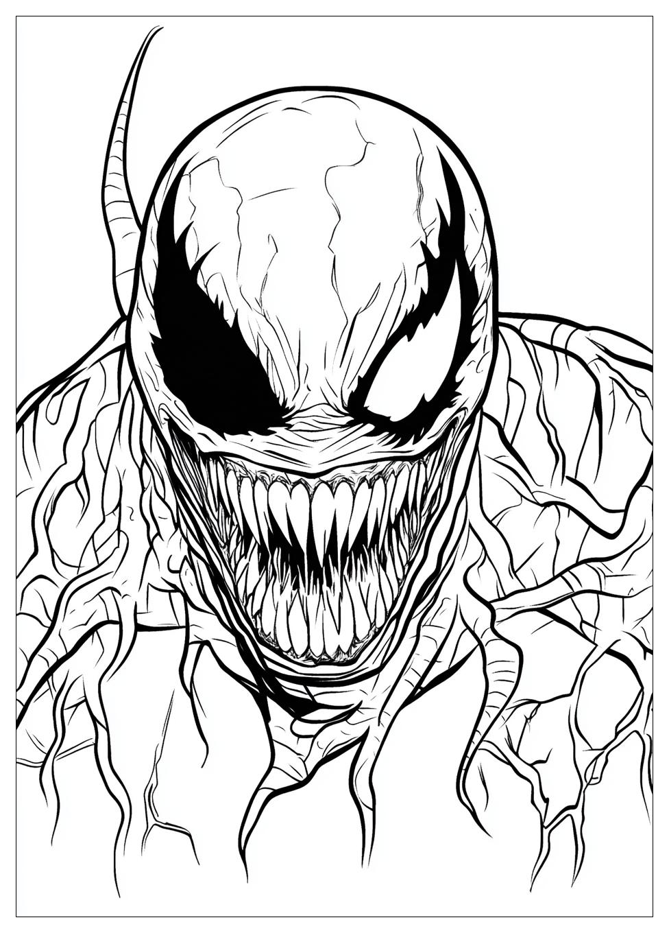 Venom Coloring Pages-4