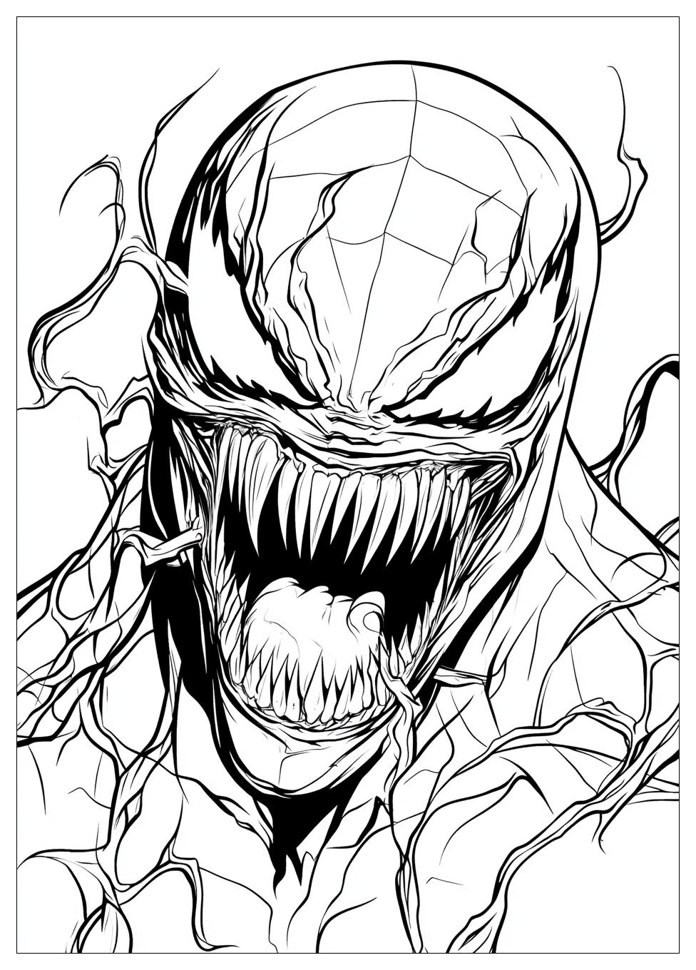 Venom Coloring Pages-5