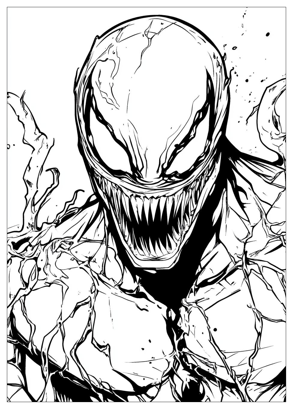 Venom Coloring Pages-7