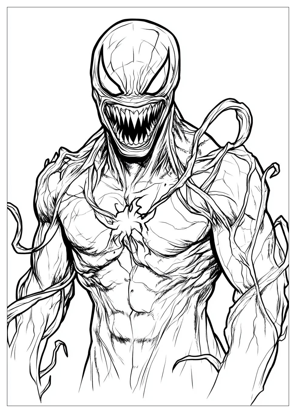 Venom Coloring Pages-8