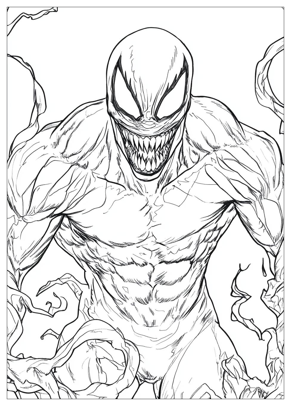 Venom Coloring Pages-9