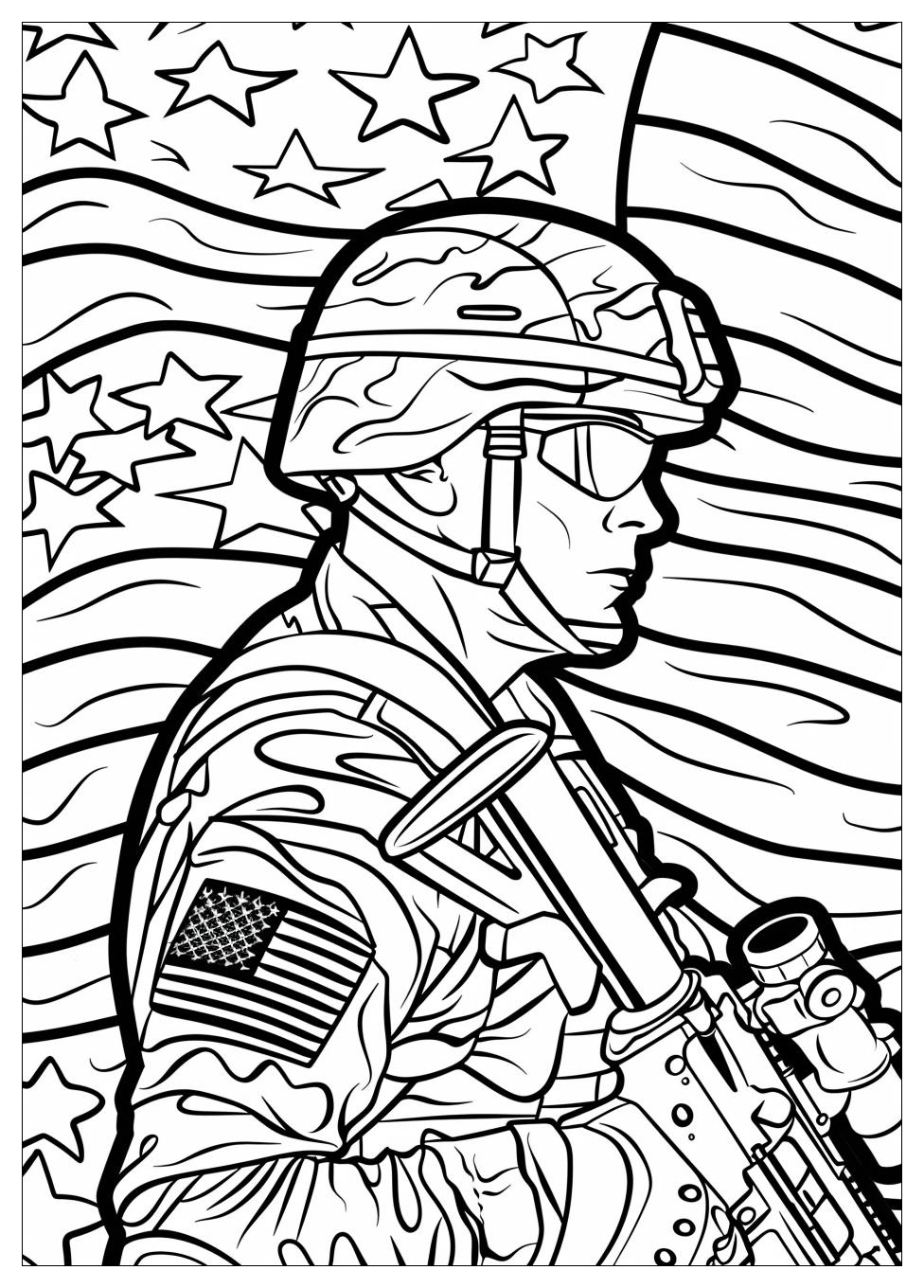 Veterans Day Coloring Pages-10
