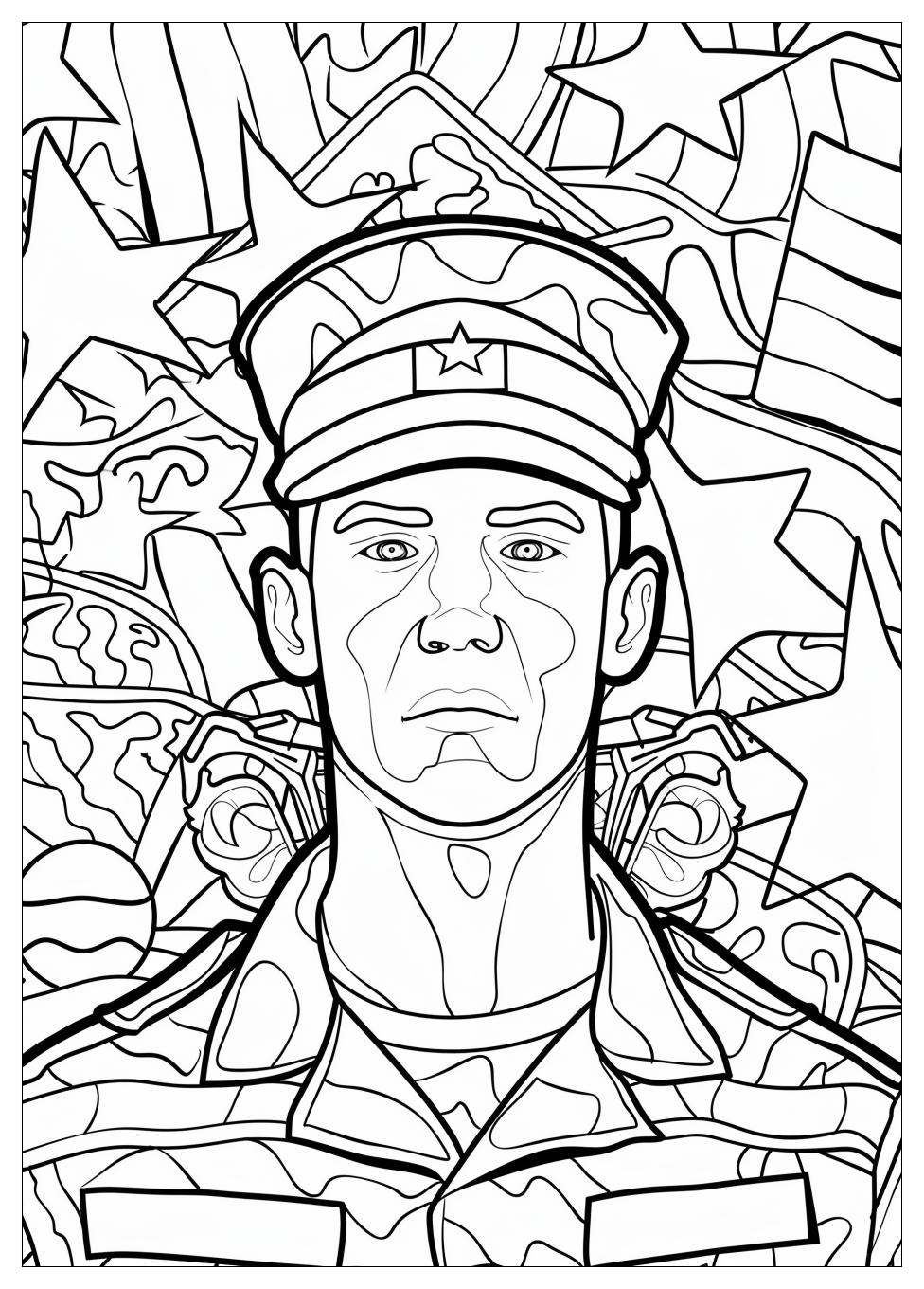Veterans Day Coloring Pages-12