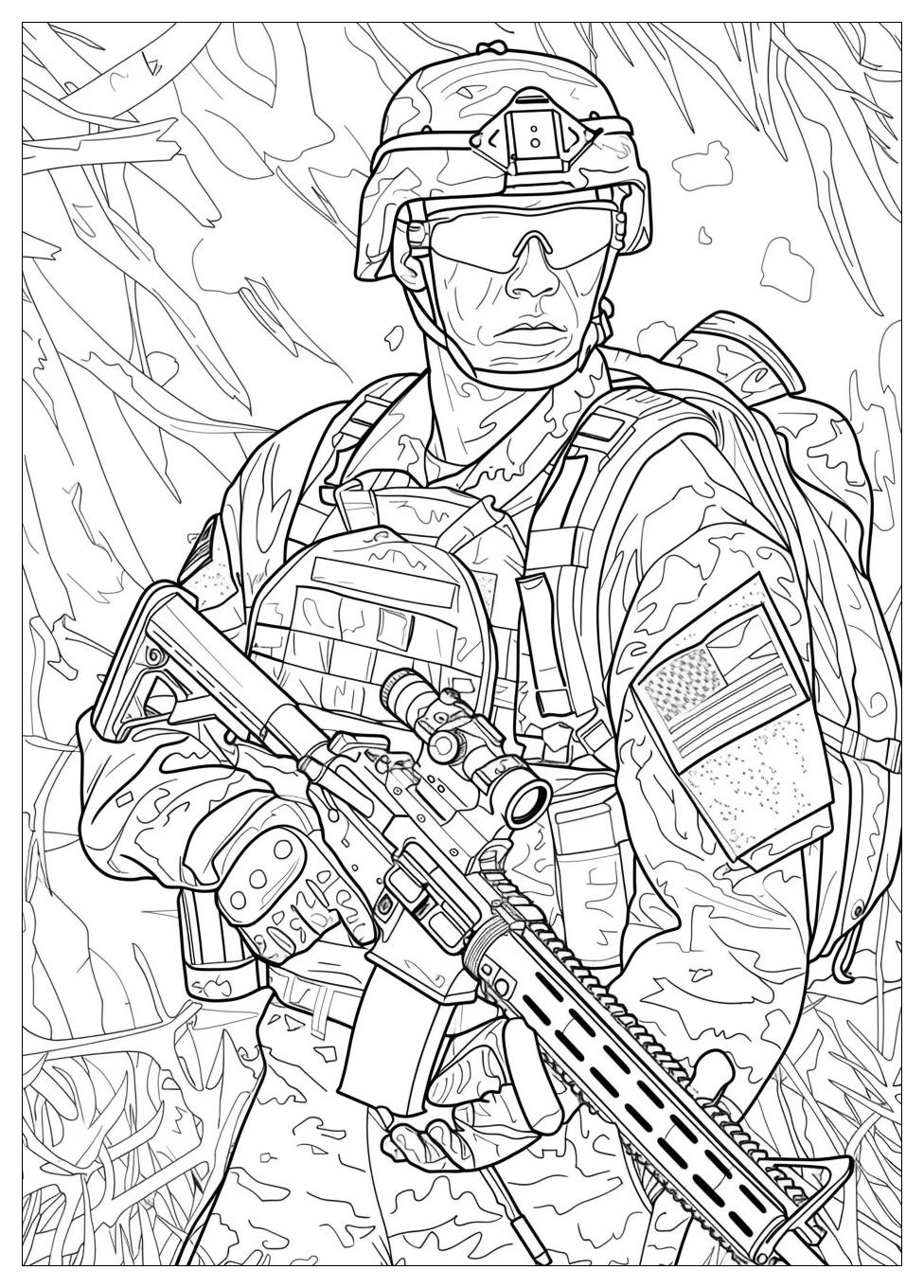 Veterans Day Coloring Pages-14