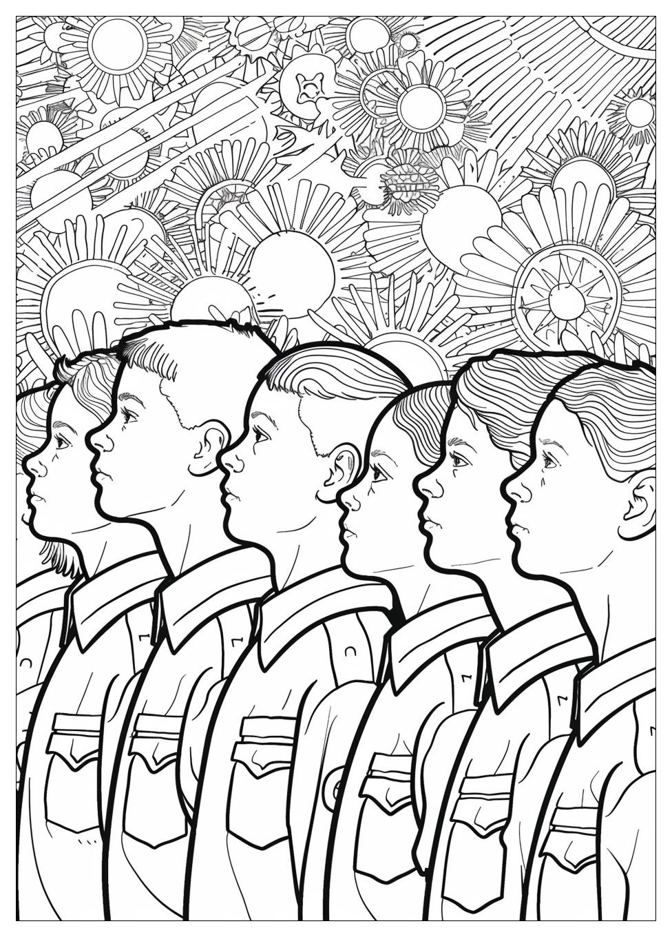 Veterans Day Coloring Pages-4