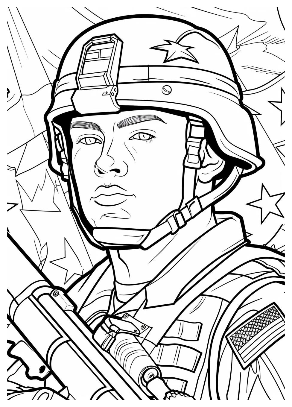 Veterans Day Coloring Pages-6
