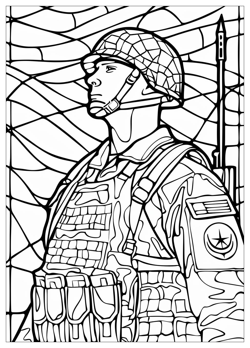 Veterans Day Coloring Pages-7
