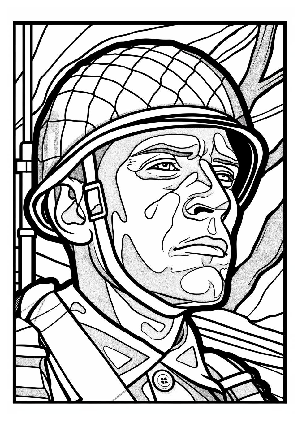 Veterans Day Coloring Pages-8