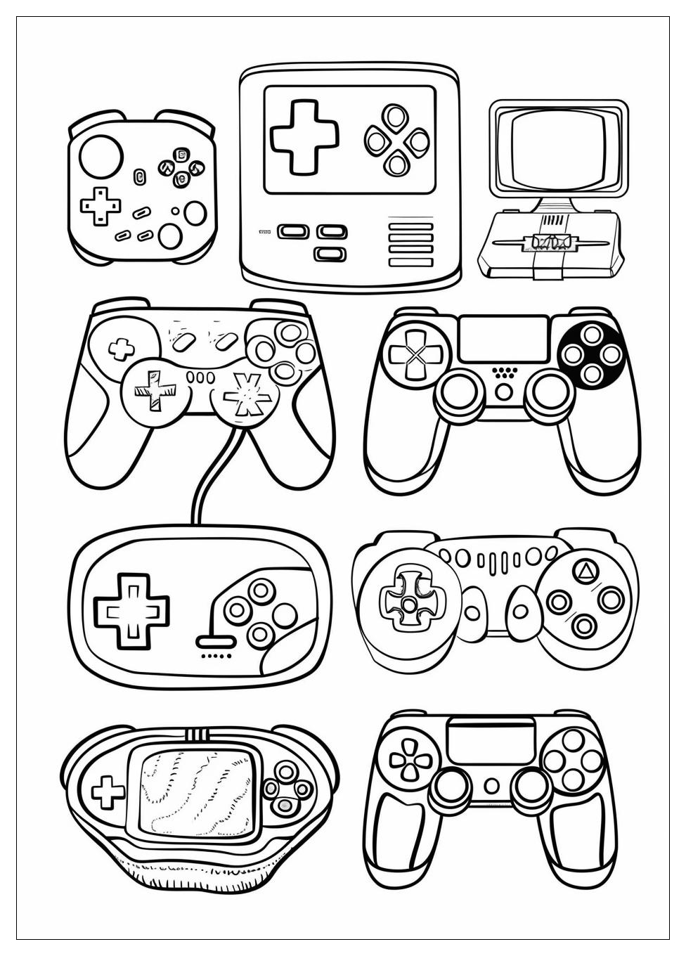 Video Game Coloring Pages-12