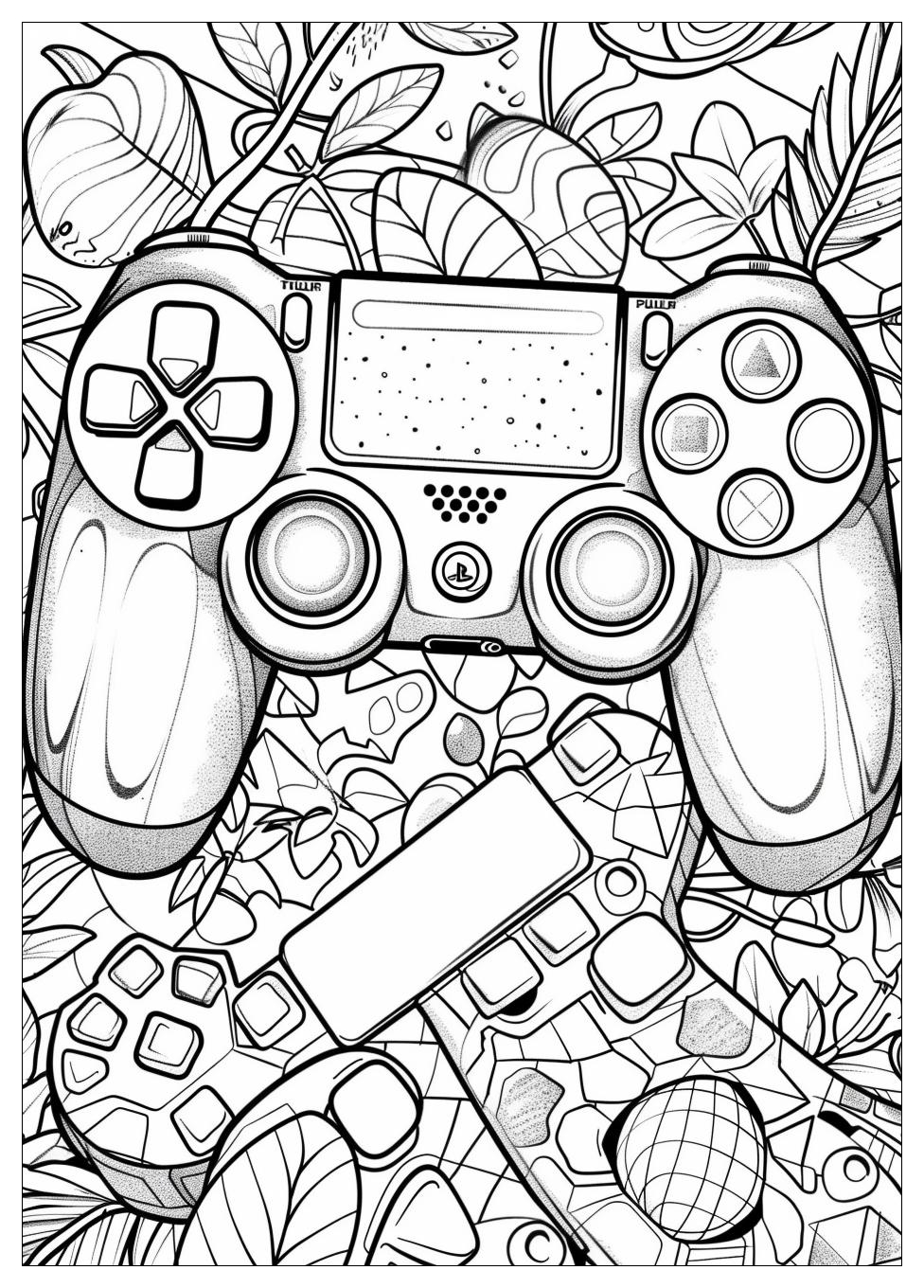 Video Game Coloring Pages-15