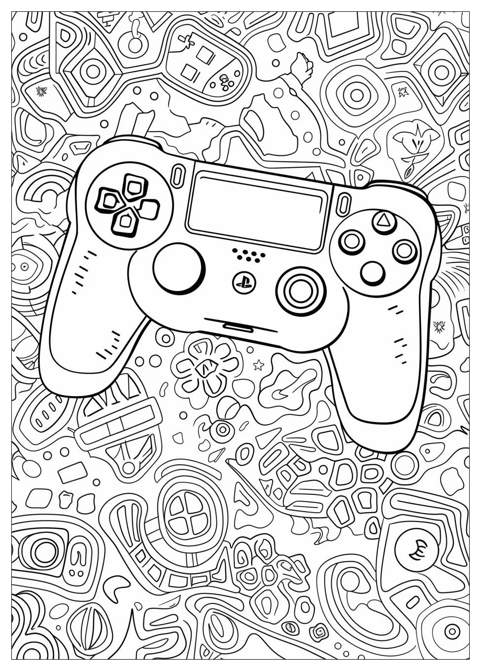 Video Game Coloring Pages-17