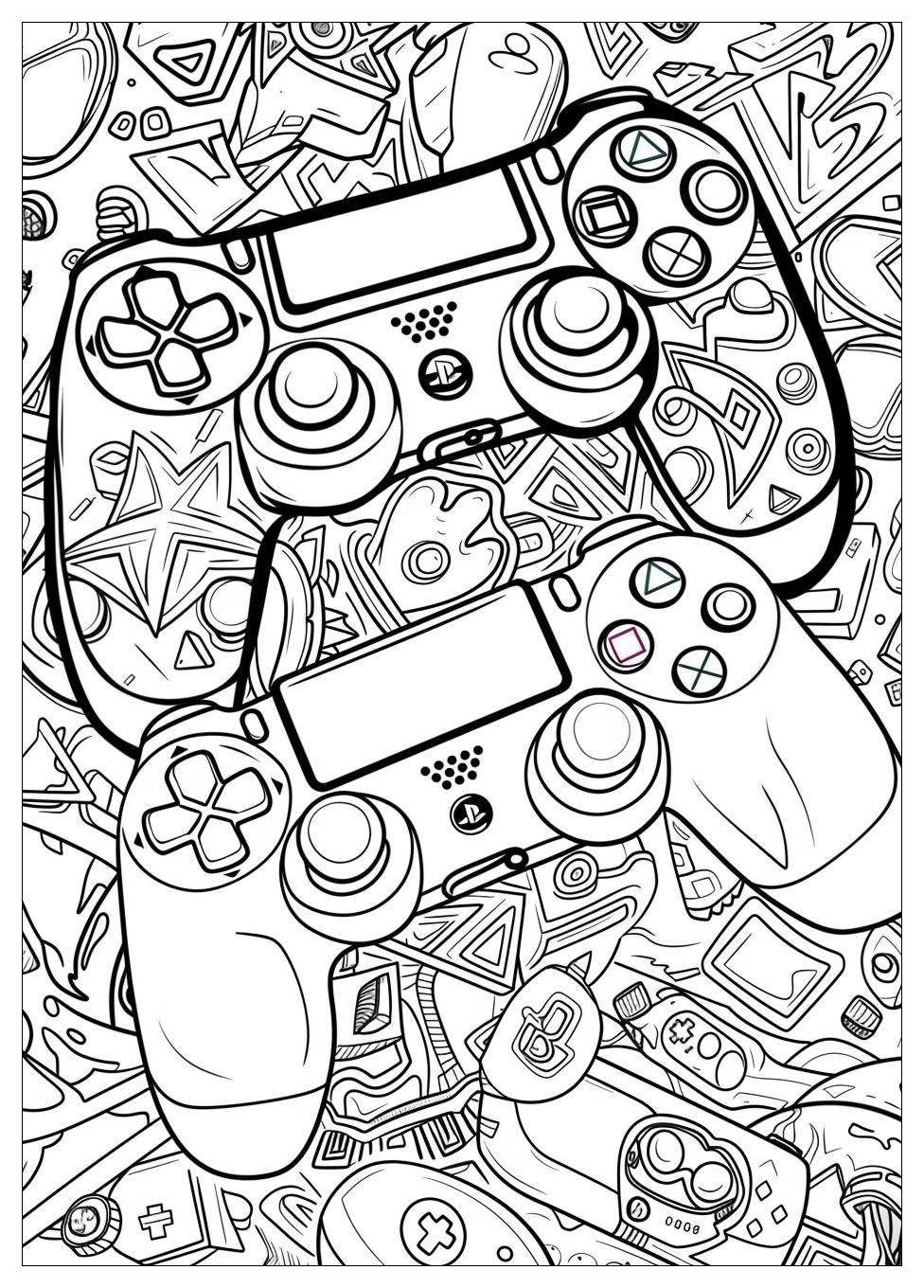 Video Game Coloring Pages-18