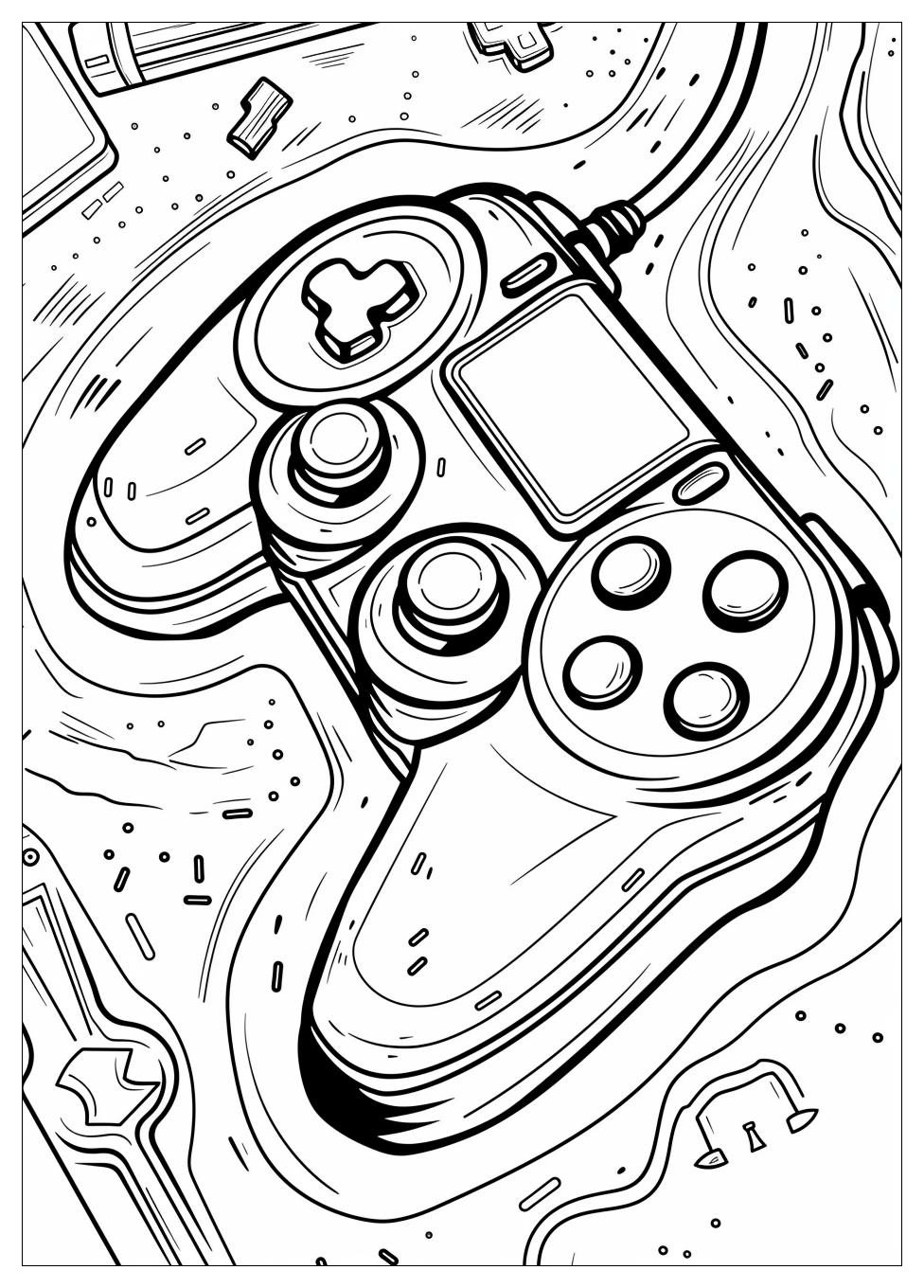 Video Game Coloring Pages-2