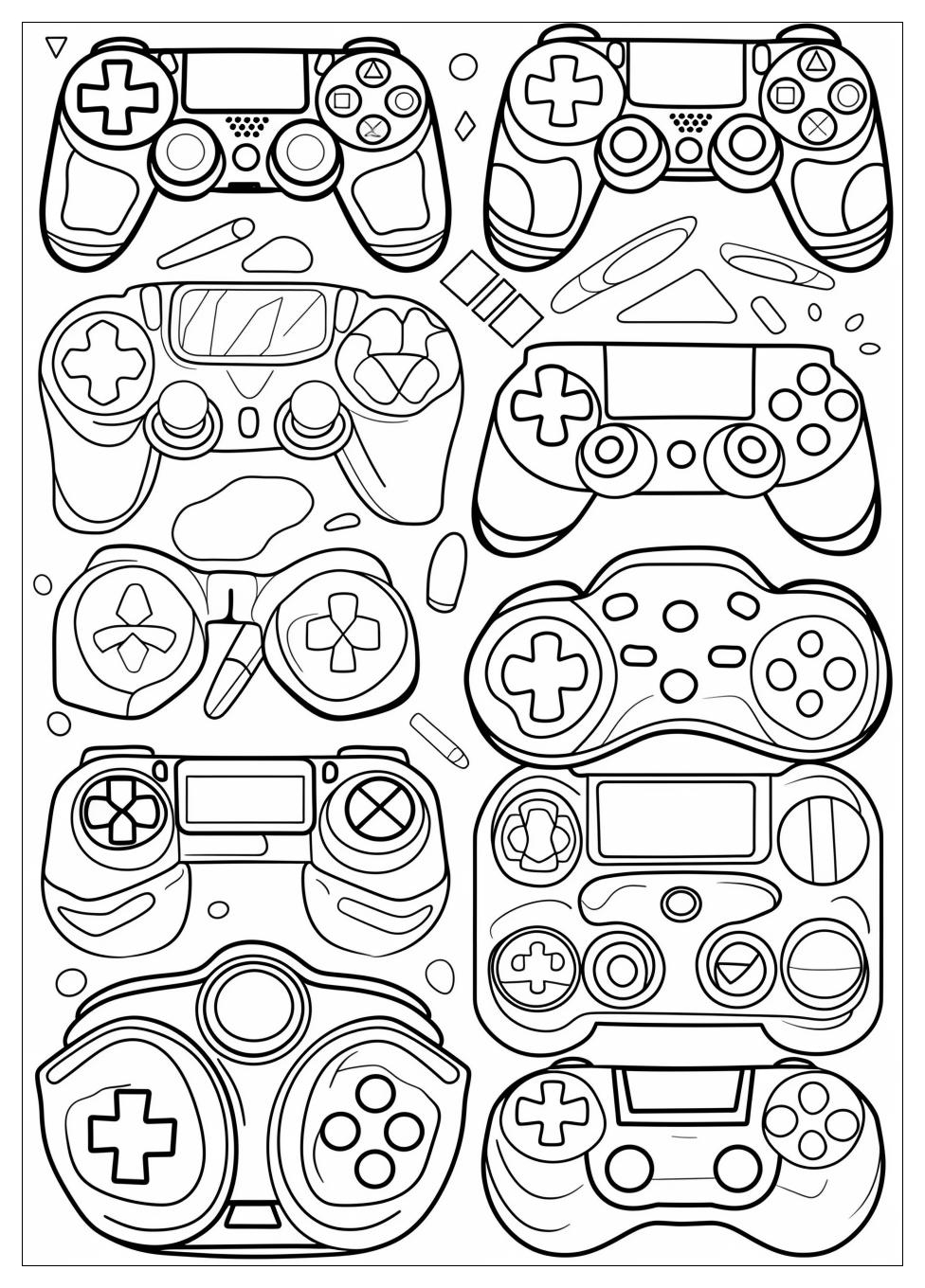 Video Game Coloring Pages-4