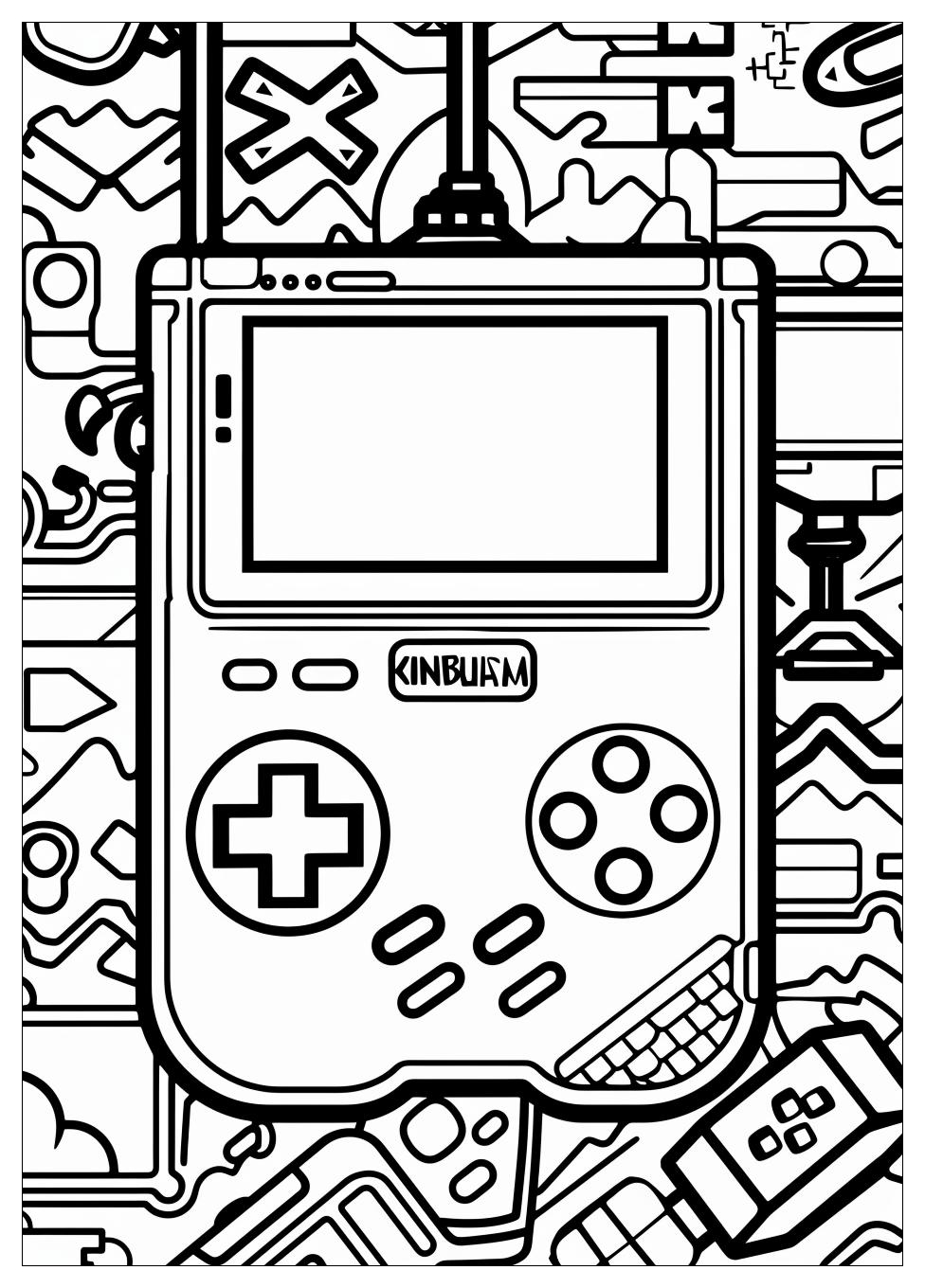 Video Game Coloring Pages-5