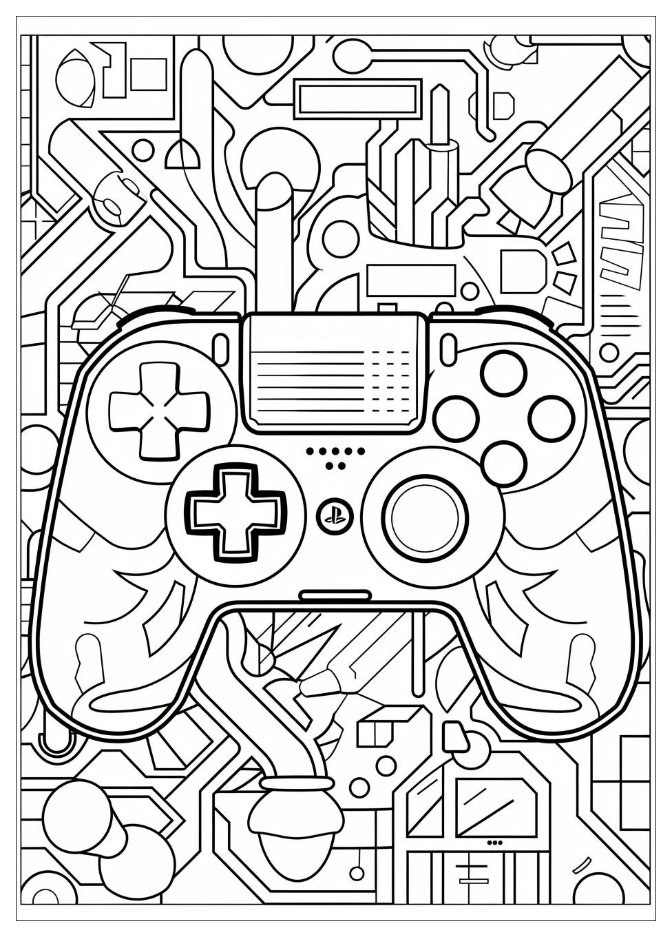 Video Game Coloring Pages-6