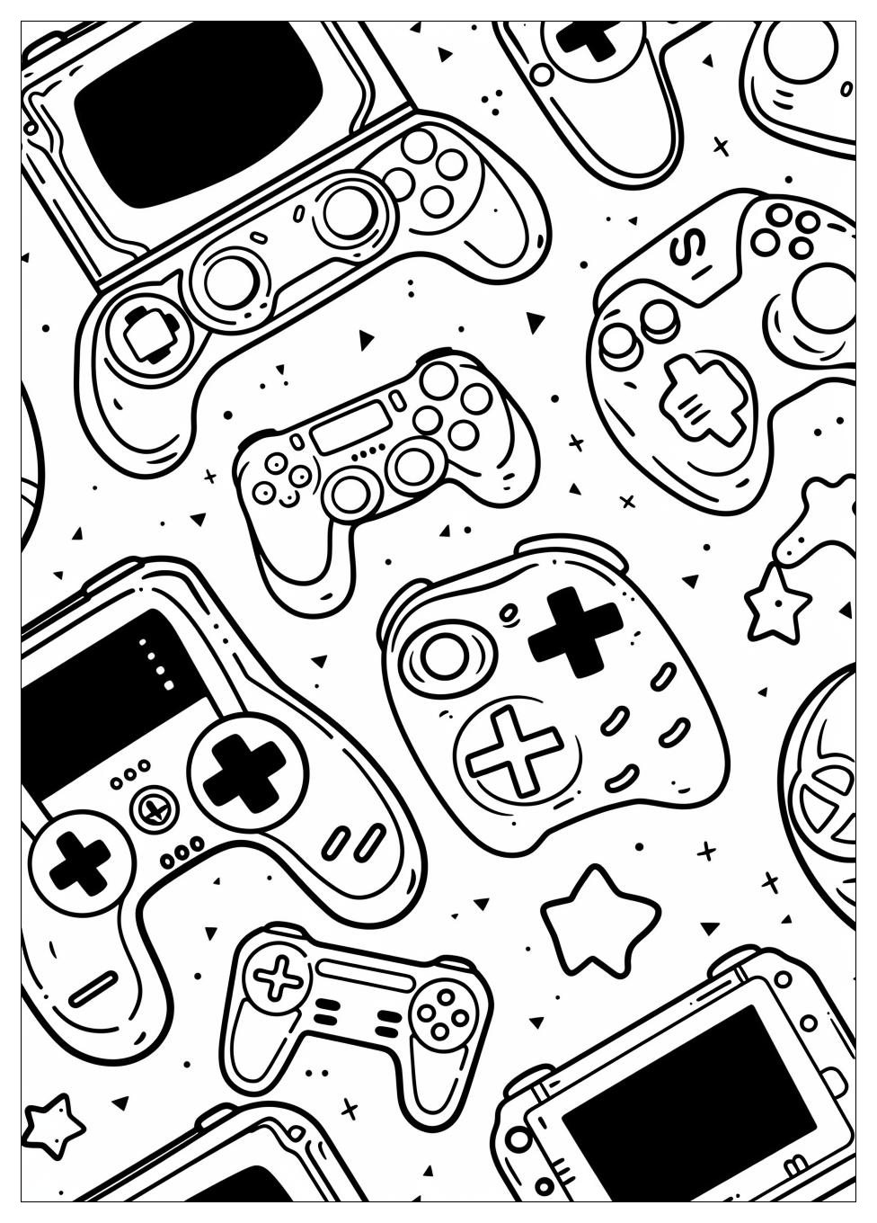 Video Game Coloring Pages-7