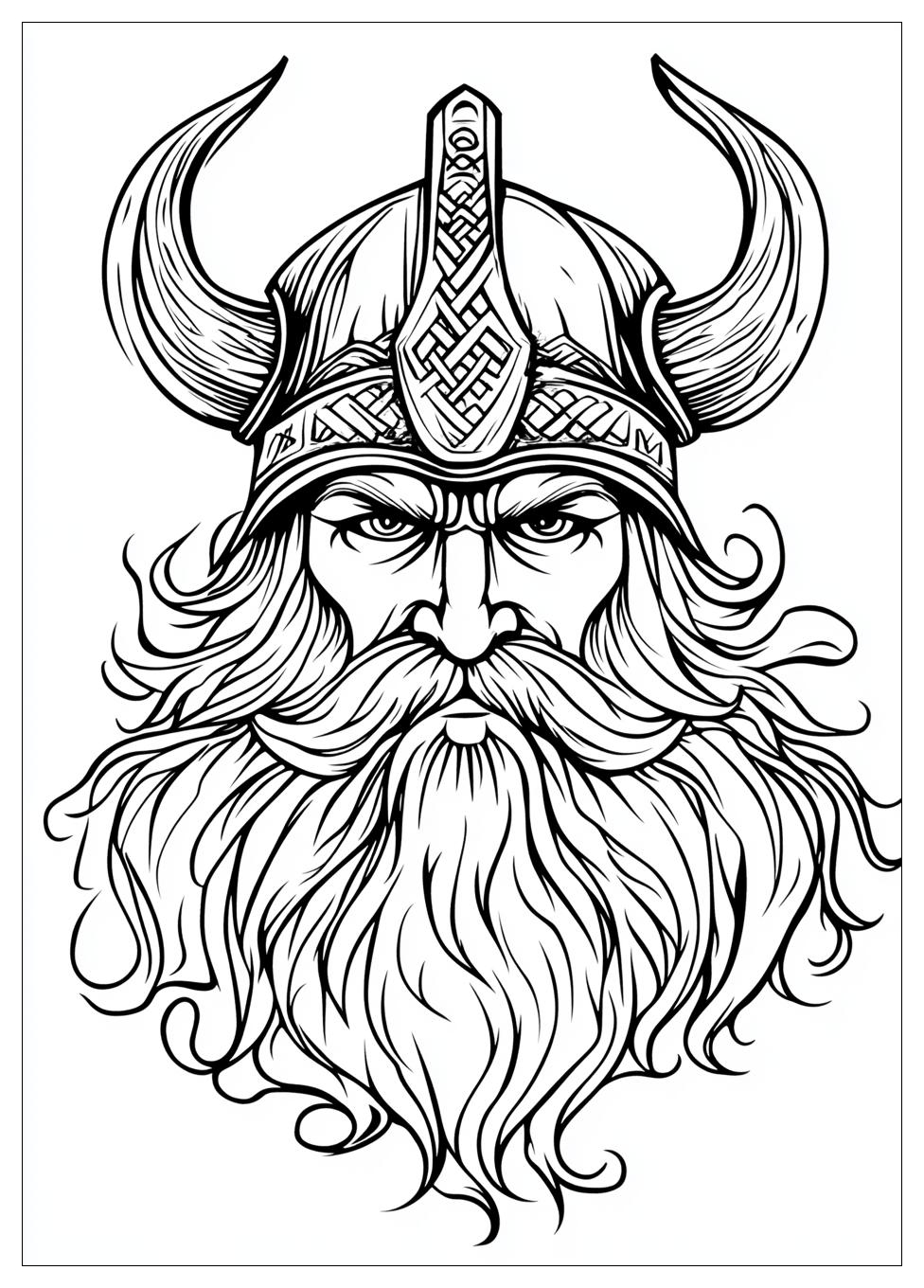 Viking Coloring Pages-1