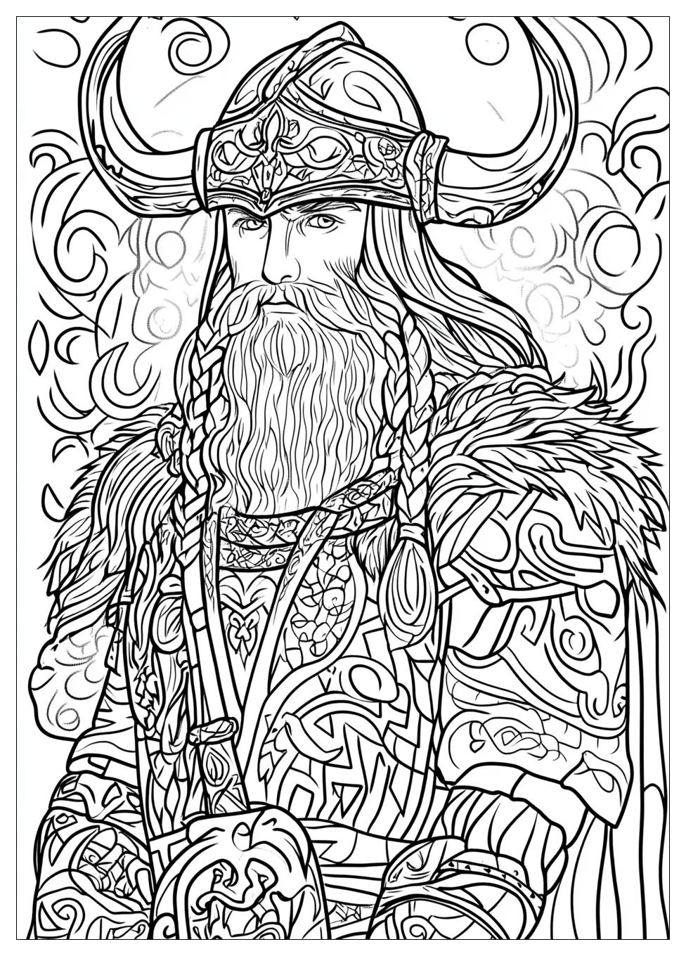Viking Coloring Pages-12