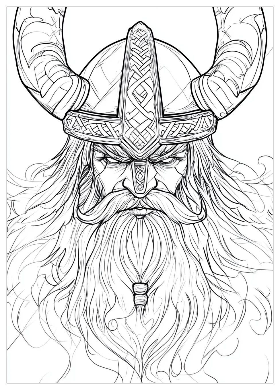 Viking Coloring Pages-9