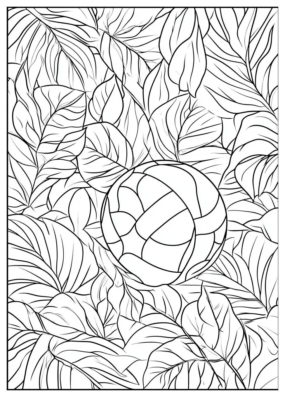 Volleyball Coloring Pages-13