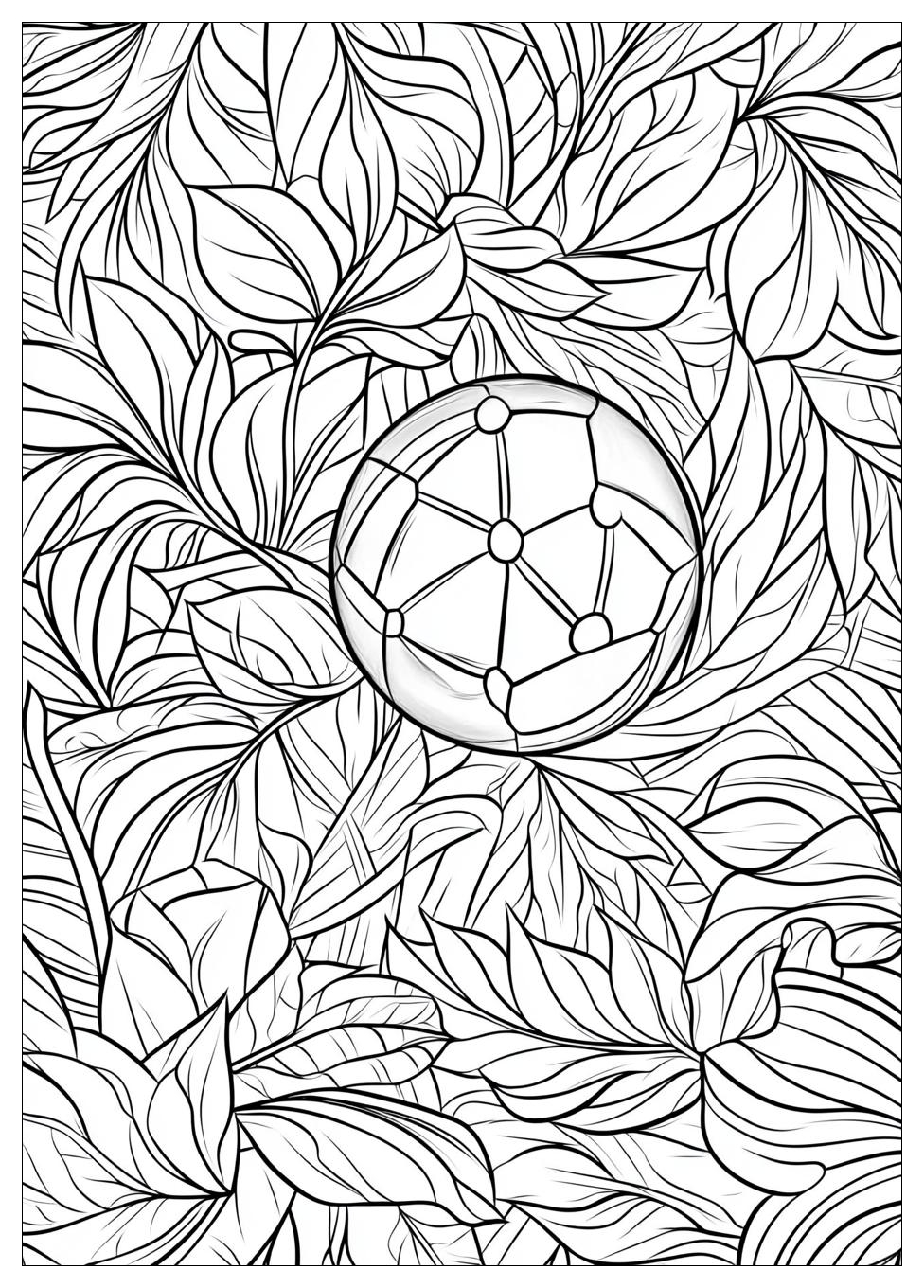 Volleyball Coloring Pages-14
