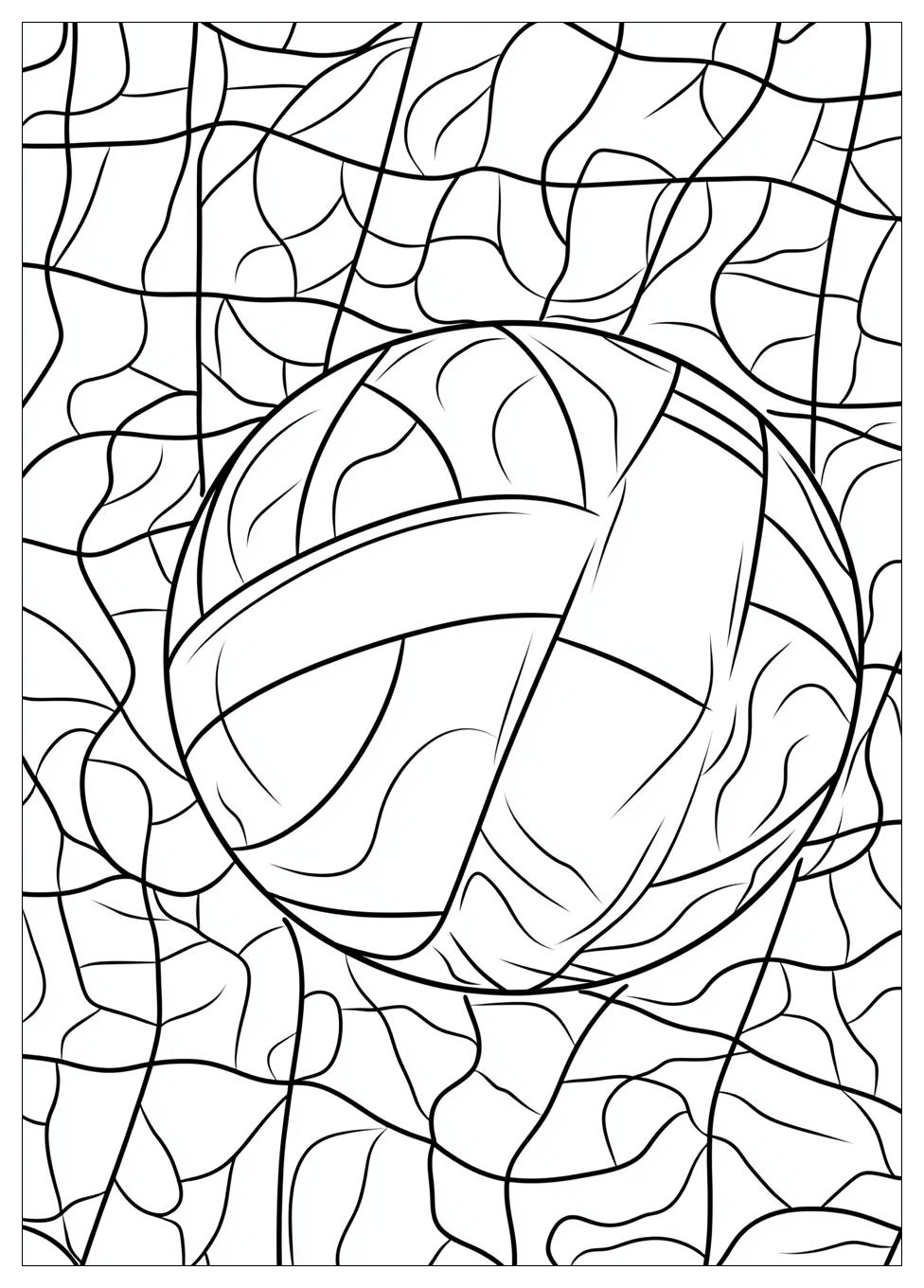 Volleyball Coloring Pages-16